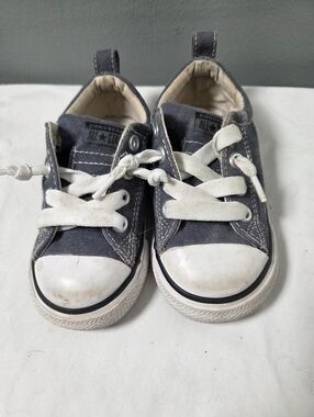 Converse Toddler Blue Denim All-Star Sz: 7